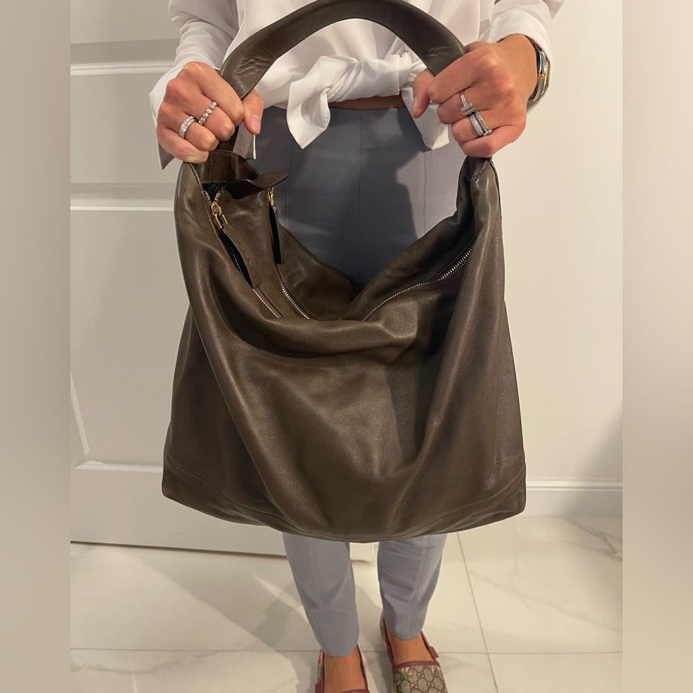 Marni Brown Leather Handbag - Picture 5 of 11